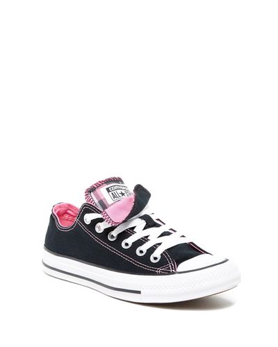 Converse Chuck Taylor Double Tongue Sneaker in Pink - Lyst