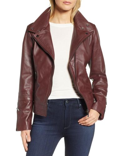 bernardo leather jacket rn 94868