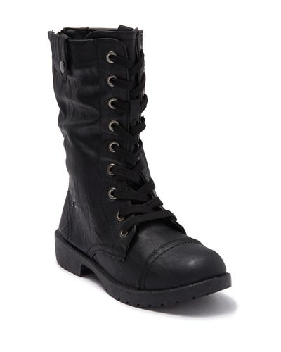 fold down combat boots