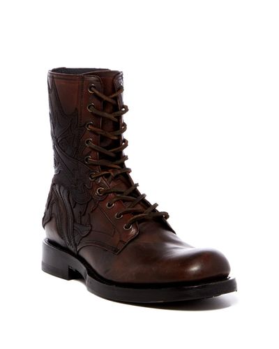 frye folsom plain toe boot