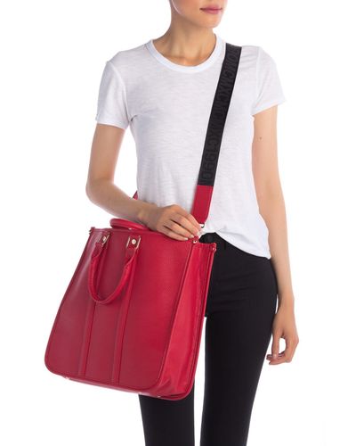 steve madden structured tote