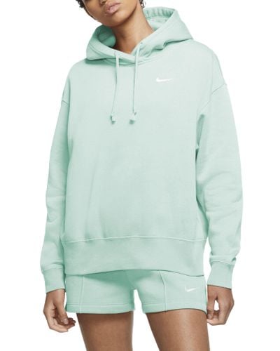 nike barely green hoodie