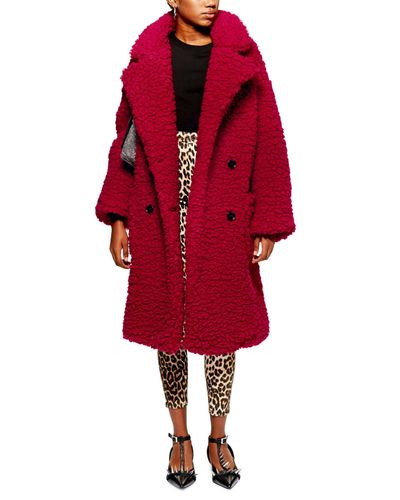 faux fur borg jacket