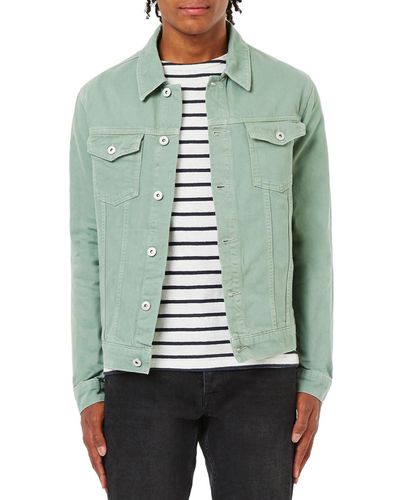 denim green jacket