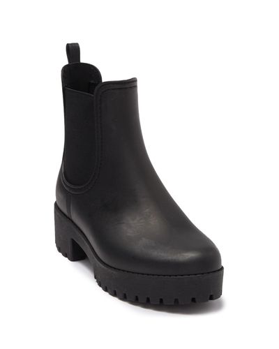 lug sole rain boots