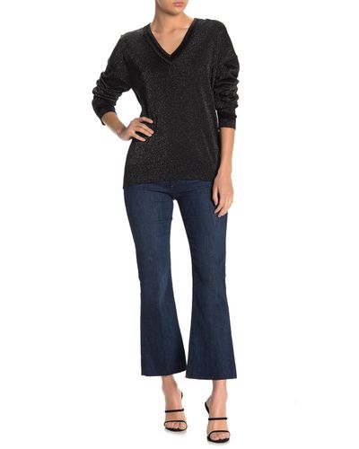Joe's Jeans Denim High Rise Raw Crop Bootcut Jeans in Blue - Lyst