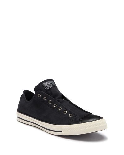 converse chuck taylor all star laceless sneaker womens