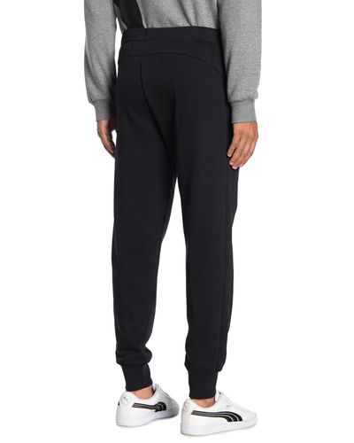 puma fleece joggers mens
