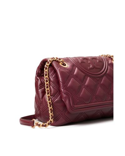 tory burch fleming maroon