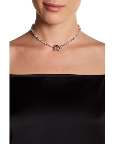 toggle necklace gucci