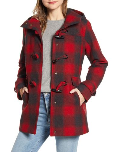 pendleton red coat