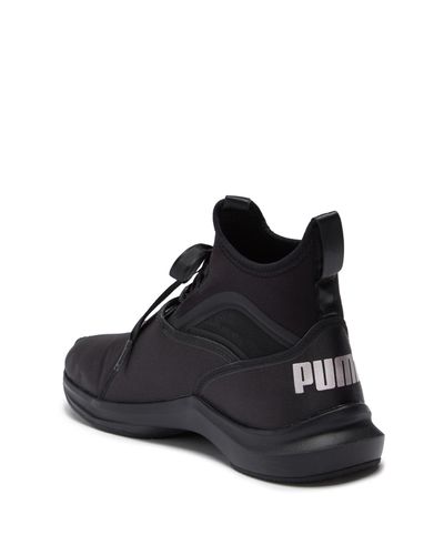 puma phenom satin black