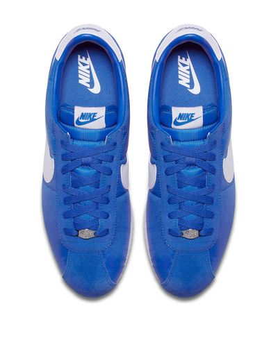nike cortez signal blue