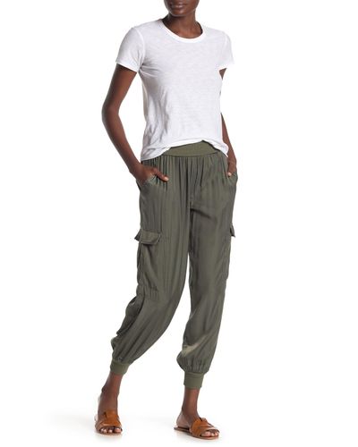 mustard cargo pants