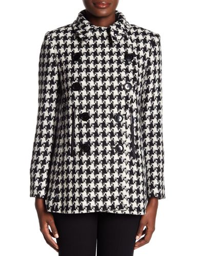 sofia cashmere houndstooth coat