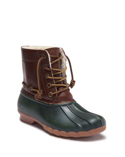 seven7 speyside fleece lined duck boot