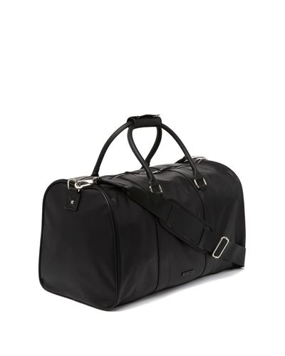 Steve madden duffle bag black and white Clearance