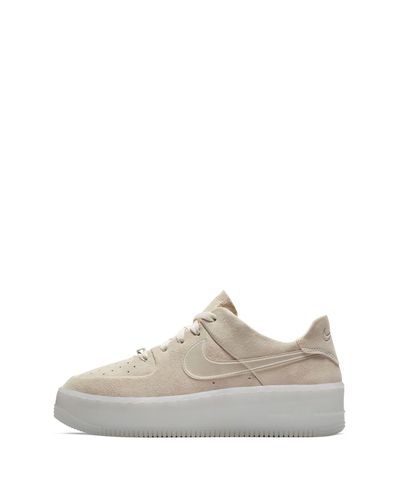 مزيل عرق مبيض Nike Leather Air Force 1 Sage Low Lx Sneaker in White | Lyst مزيل عرق مبيض