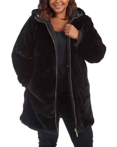 fur lined reversible raincoats