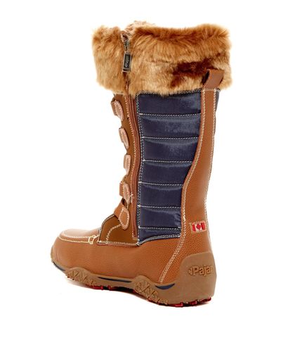 pajar temoen faux fur lined waterproof boot