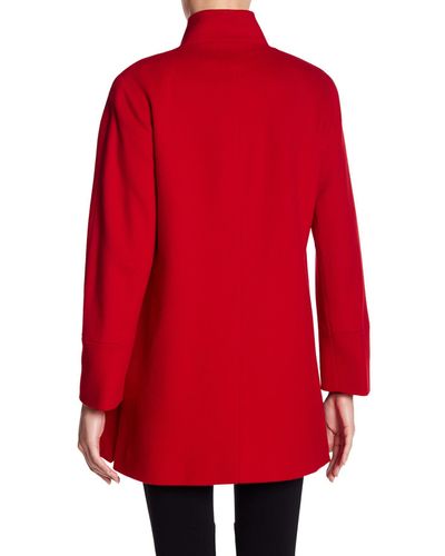 fleurette red coat