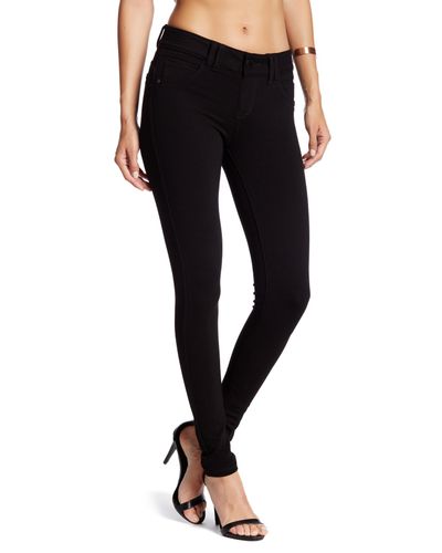 Democracy Synthetic Ponte Pant in Black 