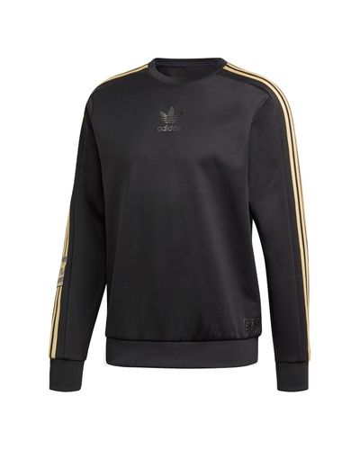 adidas Chile 20 Crew Sweatshirt in Black for Men - Lyst