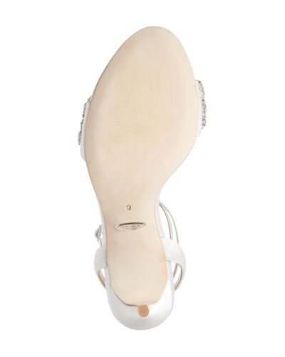 badgley mischka jen ankle strap sandal