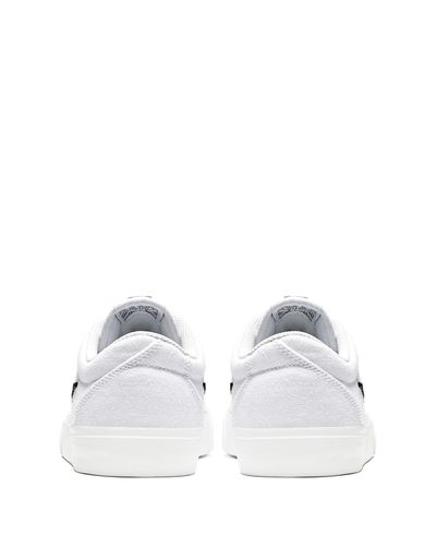 Nike Canvas Sb Charge Slr Sneaker in White for Men | Lyst