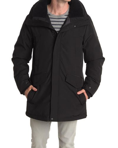 vince camuto hooded down parka