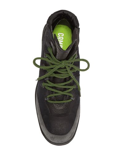 camper rex leather & suede boot