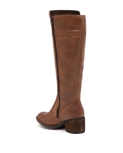 born poly wide calf boots