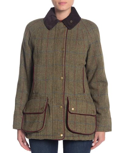 barbour carter wool jacket