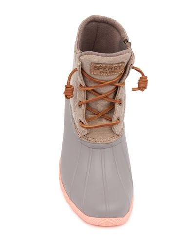 sperry saltwater pop outsole duck rain boots