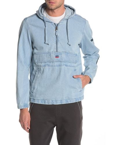 levis denim hoodie