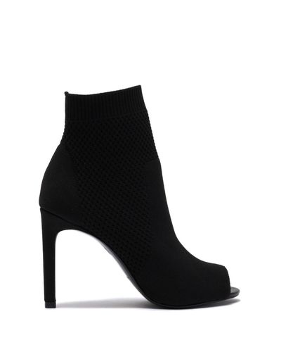 charles david peep toe booties