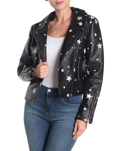 vigoss star leather jacket