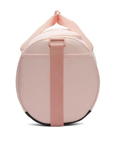 light pink nike duffel bag