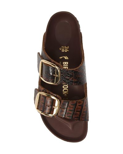 birkenstock arizona crocodile