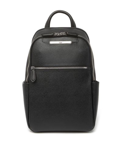 Tumi Clara Small Leather Backpack in Black - Lyst