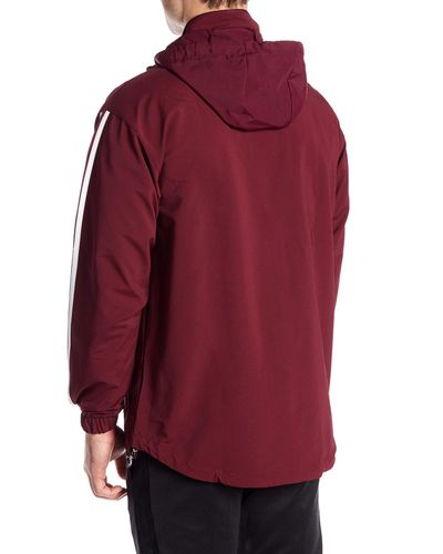 adidas blocked anorak
