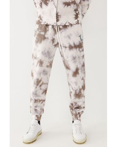 tie dye drawstring joggers
