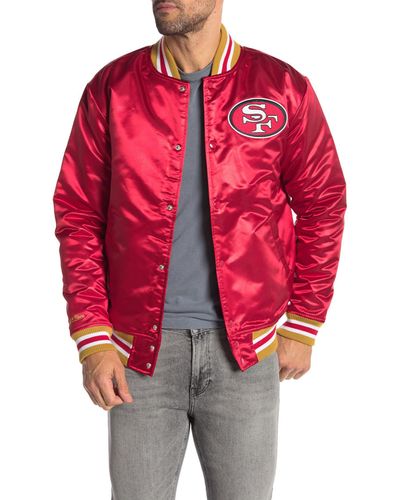 mitchell and ness 49ers jacket