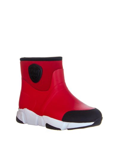 red pajar boots