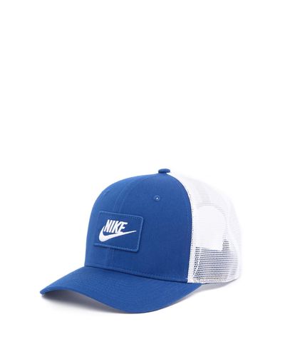 Nike Cotton Nsw Classic99 Trucker Hat in Blue for Men - Lyst