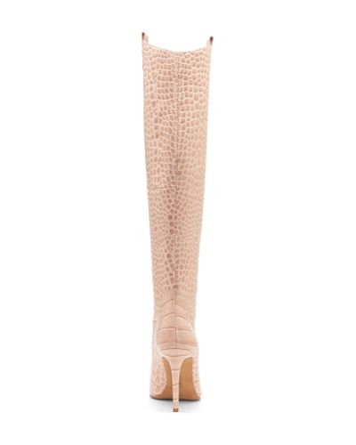 vince camuto kervana embossed knee high leather boot