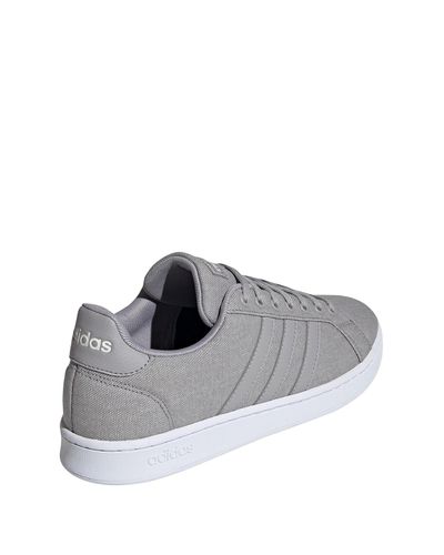 adidas grand court mens grey