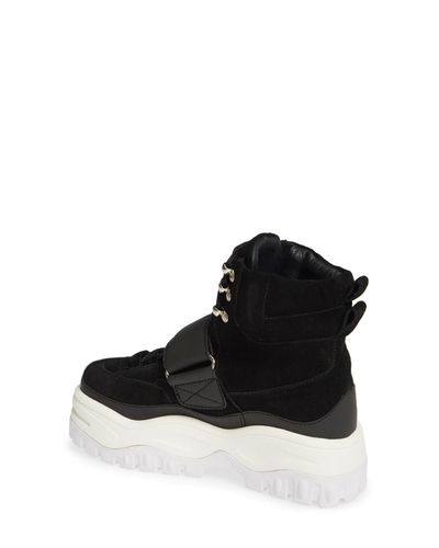 fonzie platform sneaker boot