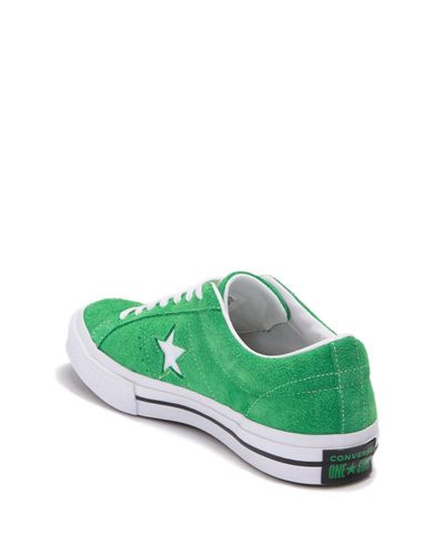 converse one star dark green
