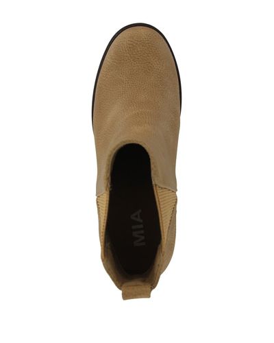 mia jody ribbed block heel
